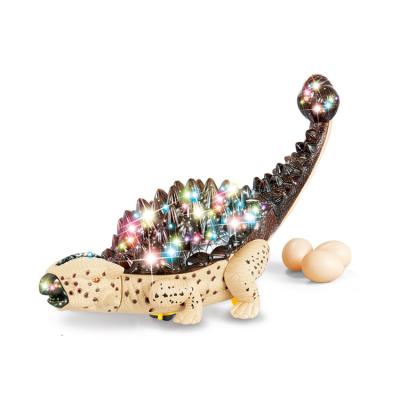 China Dinosaur Model Toy Carry-On Animal Toys Christmas Gift Light Up Electric Dinosaur Which Lay Eggs for sale