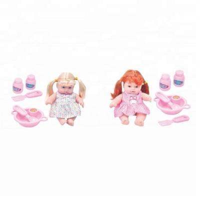 China Home Play 8' Lovely Hot Little Girls Baby - Doll with Kitchen Play Set for sale