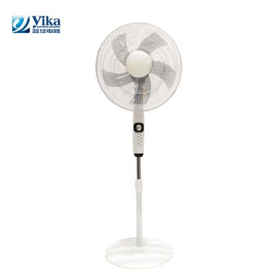 China Hotel Build 16 Inch Solid Plastic Rack Fan 3 Gears Control With Cscillation for sale