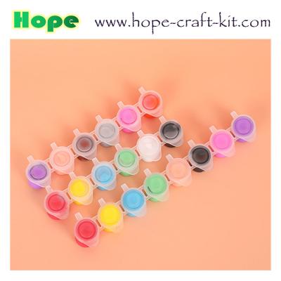 China 2ml, 3ml, 5ml 7ml 6 colors 8 colors set 12 colors set Acrylic Paint for Kids DIY Painting on Paper, Cloth, Wood, Stone à venda