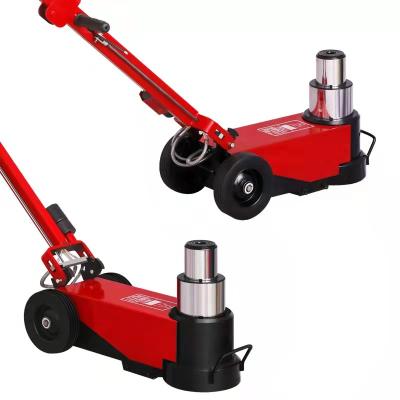 China Car Jack Low Price Chromed Pneumatic Jack / CE Certification Fold Arm Air Floor Jack for sale