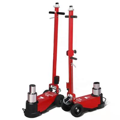 China Car Jack 30/60 Ton Truck Lifting Fold Arm CE Chromed Floor Hydraulic Pneumatic Jack For Europe Market 2 Stage for sale