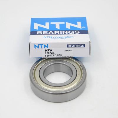 China Stable performance: free sample NTN deep groove voice bass ball bearing NTN 6207ZZ for sale