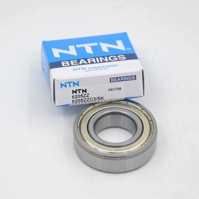 China Stable performance: low voice NTN NTN 6205ZZ high speed deep groove ball bearings for car for sale