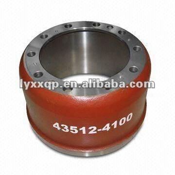 China Gray Iron no noise brake drum MC894186 MITSUBISHI-- truck spare parts for sale