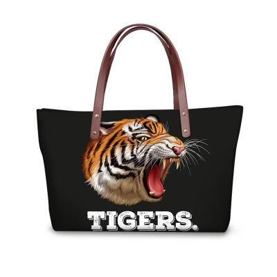 China High quality animal print tiger jelly rupees total wash experience handbags for women for sale