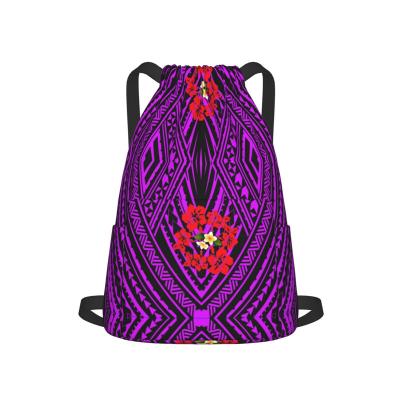 China The Other Polynesian Logo School Backpack Must Bag Pack of Men Women Drawstring Bag for College Student for sale