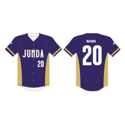 China Good Price Factory Wholesale Price Breathable Custom Baseball Wear Lady 100% Polyester Baseball Uniform Kit for sale