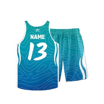 China Wholesale New Factory Price Breathable High Level Design Unique Pattern Customized Latest Basketball Jersey for sale