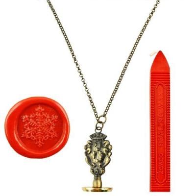 China Korean Handle Wax Seal metal Stamp for sale