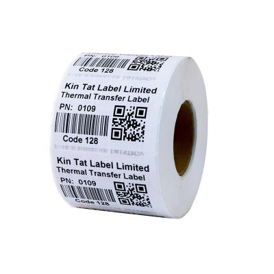 China Waterproof/oil proof/Anti-scratch manufacturers direct sales 1700pcs high quality lables/60*40mm roll blank thermal sticker label for sale