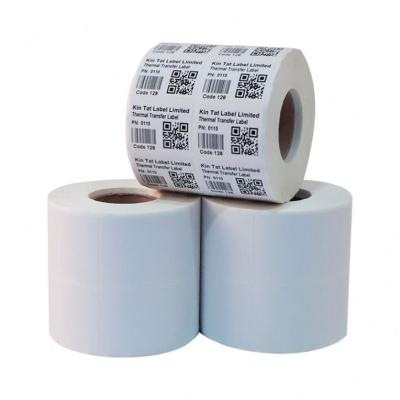 China Waterproof/Oil/Anti-scratch Label White Label Office School Office School Mark Stickers Print Waterproof Adhesive Thermal Label Sticker for sale