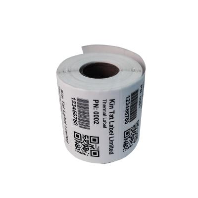 China High Quality Waterproof / Oil Proof / Anti-Scratch Semi Waterproof Gloss Label 4x6 Thermal Shipping Label for sale