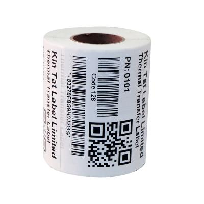 China Waterproof/Oil Proof/Anti-Scratch Label Multi Purpose Tearproof Roll 100*80mm Self Adhesive Waterproof Label Printer Thermal Label for sale