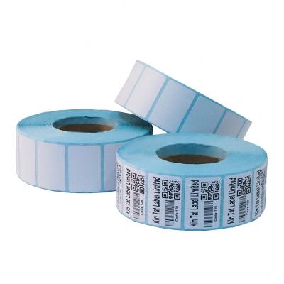 China Waterproof/Oil Proof/Anti-scratch Custom Shipping Barcode Label Packaging Printing Barcode Heat Sensitive Paper Sticker Label Direct Roll for sale