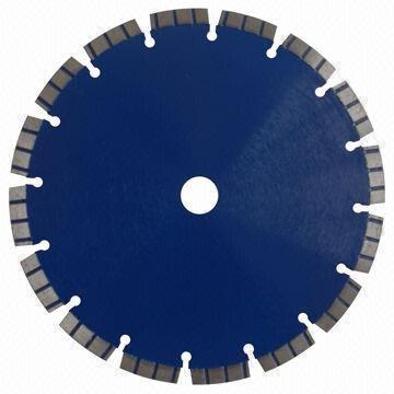 China 230mm turbo saw blade/laser welded for wet and dry cutting stones or concretes, with turbo segments for sale