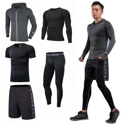 China Wholesale Breathable Tight Gym Sportswear Fitness Wear Men Sport Workout Training Clothing for sale