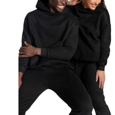 China Breathable Custom Unisex Sweatsuit 2 Piece Set Women Jogging Suits Wholesale Winter Fleece Sports Two Piece Pants Set Tracksuits For Men for sale