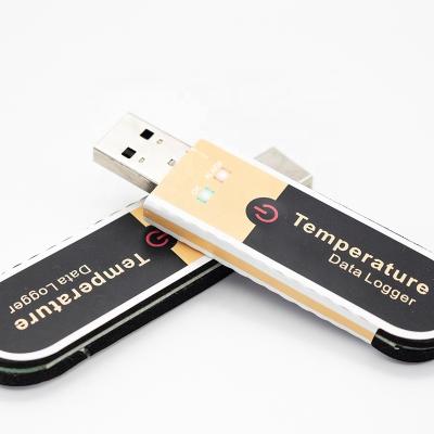 China Durable Cold-Chain Metal USB 2.0 Temperature Data Logger TemperSir SS For One-time Use Fruit Transport Data Monitoring for sale