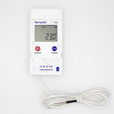 China 2022 Factory Price Hottest Sensor Wire Liquid Nitrogen External Temperature Logger 106mm*51mm*18mm for sale