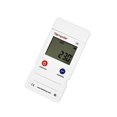 China Single Use USB Temperature Professional Dry Ice Datalogger Recording Factory Price Temperature 16000 Points Data Logger for sale