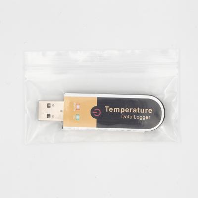 China Free Temperature Datalogger Recording Software Temperature Disposable Loggers For Food Shipping for sale