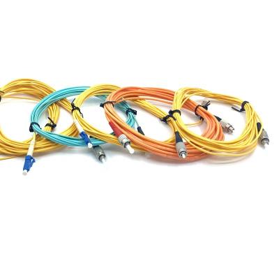 China Indoor Supply Lc/sc/fc/st G652d 9/125 Simplex SM 3m Optical Fiber Patch Cord for sale