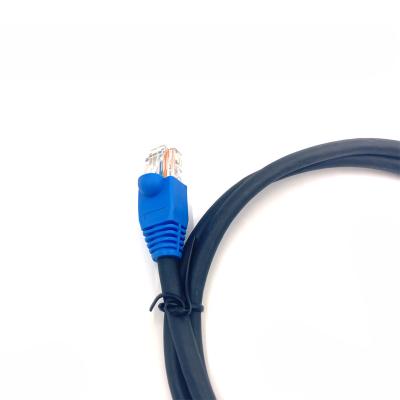 China FTTH FTTB FTTX Network Computer Use Rj45 Connector PVC Jacket Copper Wire Cat 5e Indoor Network Cable Patch Cord for sale