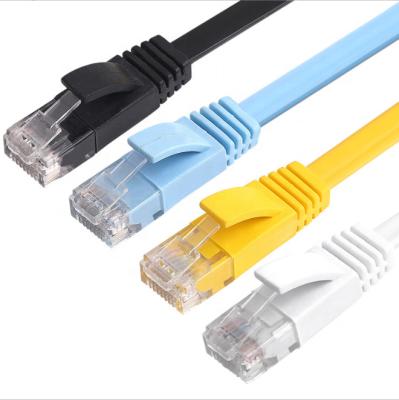 China High Speed ​​8 Cores Rj45 Cat7 Telecommunication Cable Cat6a Utp Cat5e Drop Cable Cat 8 Black/White/Green/Blue/Red/Yellow Cable for sale