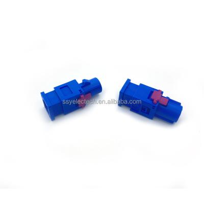 China ROKA Automotive FAKRA 5206773 Bule Female Housing Connector In Stock for sale