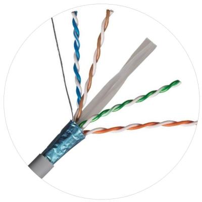 China Bare Copper / Copper Clad Aluminum Ethernet Cable Access Box High Quality Fluke A.W.G. 4pair 24 Core Utp 1000ft Lan Network Cable Cat 6 Utp Cat 5 for sale