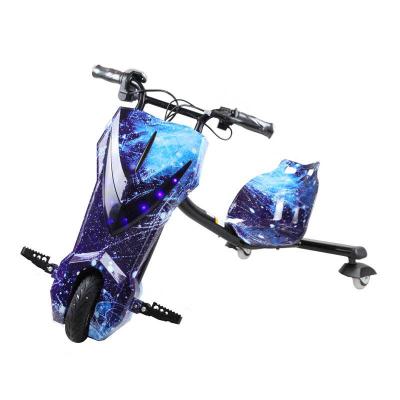 China 24V 240W Kids Drift Scooter 3 Wheel Electric Scooter For 8inch Kids for sale