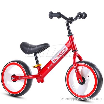 China Steel Balance Bike Age For Kids 2-6 Years Old , KIS Red Bicycle Balance Bike for sale