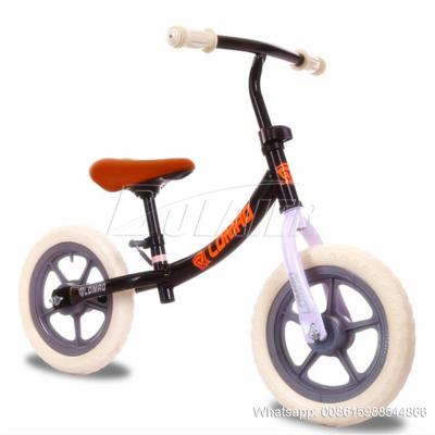 China Packing kids balance bike with footrest, lightweight kids bike with freely adjustable handlebar and seat without tools for sale