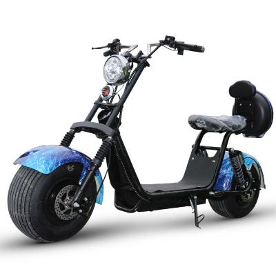 China Wholesale New Design CityCoco Bike Steel Wheel 1500W Wide Tire Electric Scooter for sale