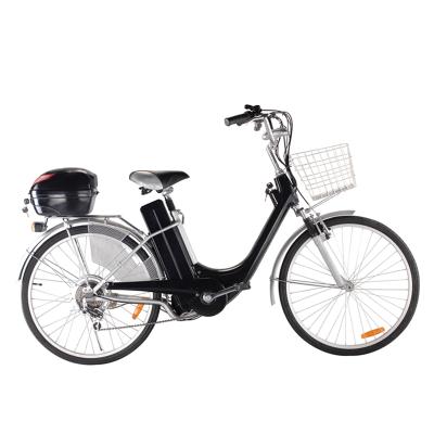 China Cheapest Upgraded Version City Standard Electric Bike 26inch 250w 36v 10Ah Electric Bike for sale