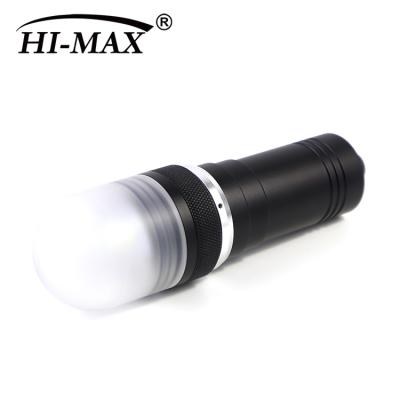 China Hi-Max Backup New Product Wide Angle Flash Scuba Diving Video Strobe Underwater Light for sale