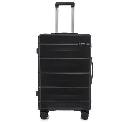 China Fashionable Recommend Suitcases Sky Travel Custom Cheap Lightweight Private Label Luggage With Outside for sale