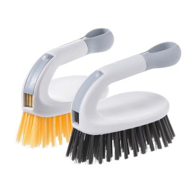 China YISHUA viable brand design unique clothes washing cleaner brush with small space brush for sale