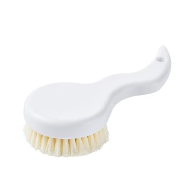 China Viable High Quality Custom Small Round Soft Back Bath Body Wash Brush for sale