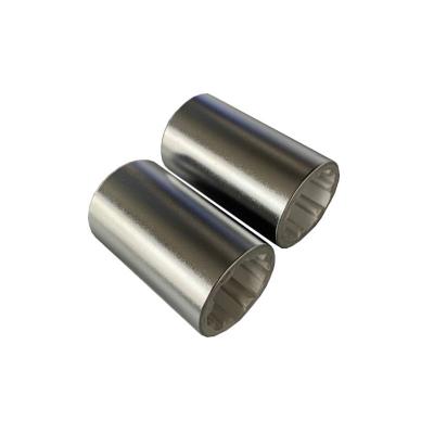 China Custom Anodized Aluminum Roller Printing Machine Roller Guide Decorations Roller With Spindle for sale