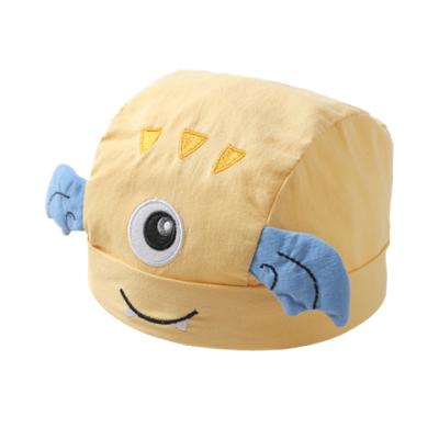 China Direct Selling Soft Cute Pure Cotton Factory Monster Baby Breathable Hat Small for sale