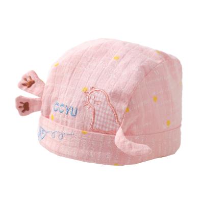 China Factory direct sales and autumn fashion cute baby pirate soft brim portable hat for sale