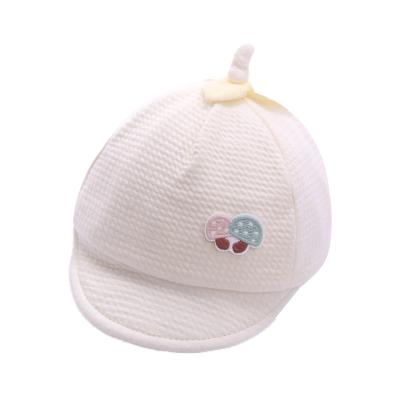 China Factory Direct Selling Soft Newborn Baby Spring And Autumn Thin Baby Sun Hats Newborn Hats for sale