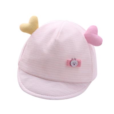 China Factory direct spring and autumn soft sunshade and warm soft brim baby hat for sale