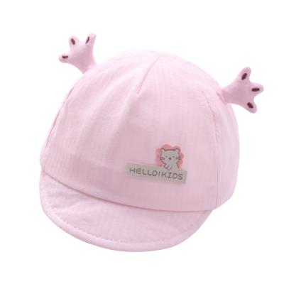 China Factory direct soft spring brim toddler hat and autumn baby baseball cap for sale