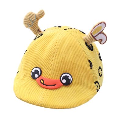 China Early Soft Autumn Children's Beret 1-3 Years Old Baby Toddler Photography Cute Hat for sale