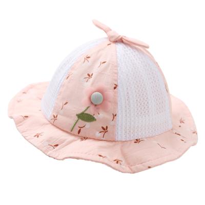 China Fisherman Hat Super Cute Baby Hat Soft Summer Slightly 3-6 Months for sale