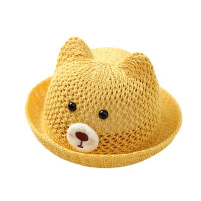 China Soft summer baby thin hat 6-10 months baby fisherman hat shade for sale