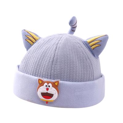 China Factory direct sale baby soft hat 6-12 months comfortable and warm skin melon winter baby hat for sale